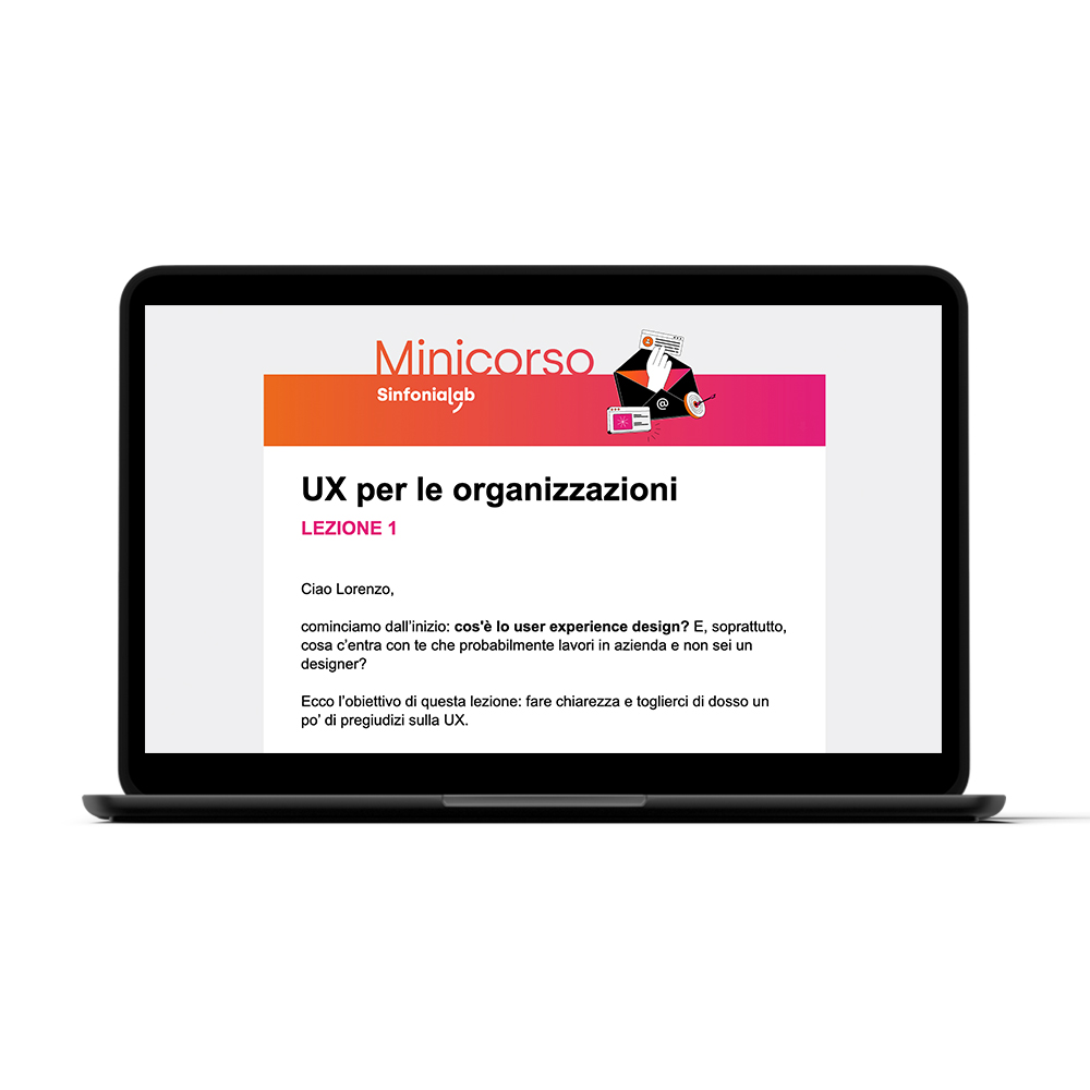 UX per le organizzazioni mockup responsive